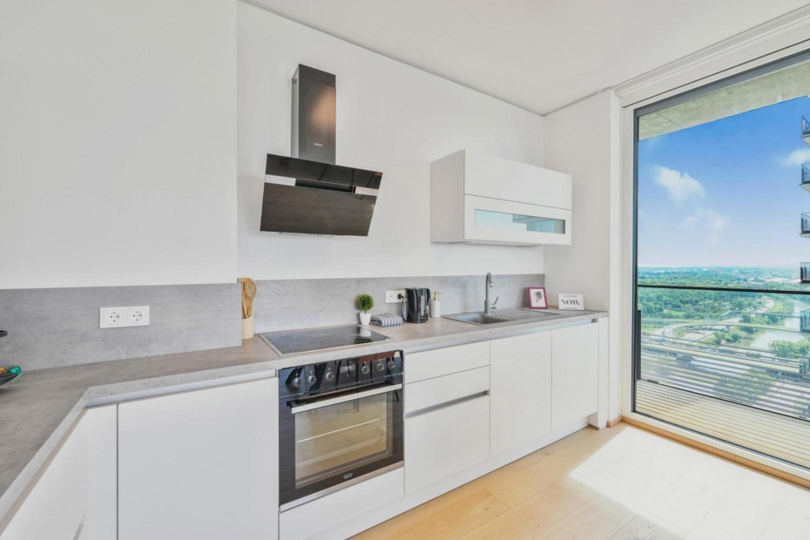 Luxury Penthouse I Rooftop Pool I Self Check-In Wien Exteriör bild